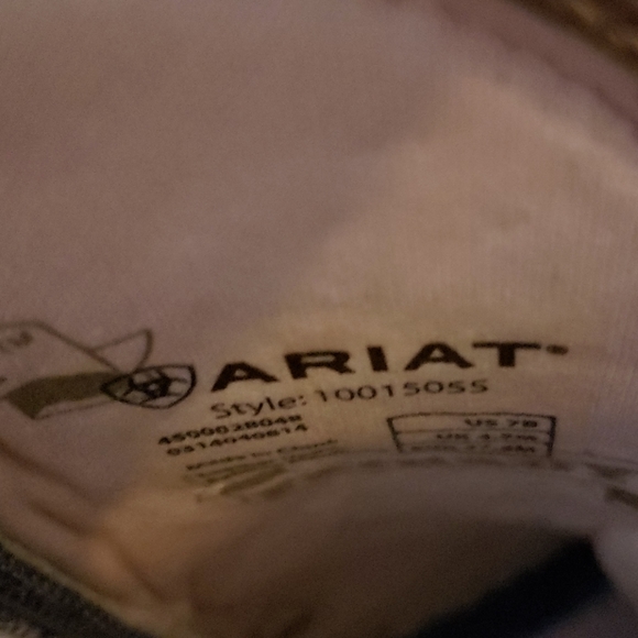 Ariat camo boots - Picture 7 of 8